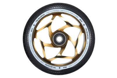 Wheel Blunt Tri Bearing 120 30 Gold Black