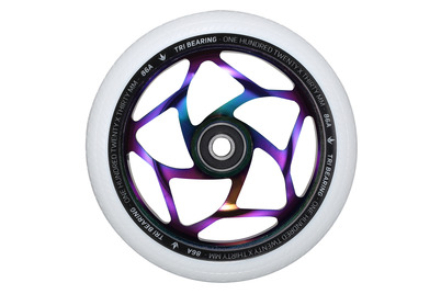 Wheel Blunt Tri Bearing 120 30 Neochrome White