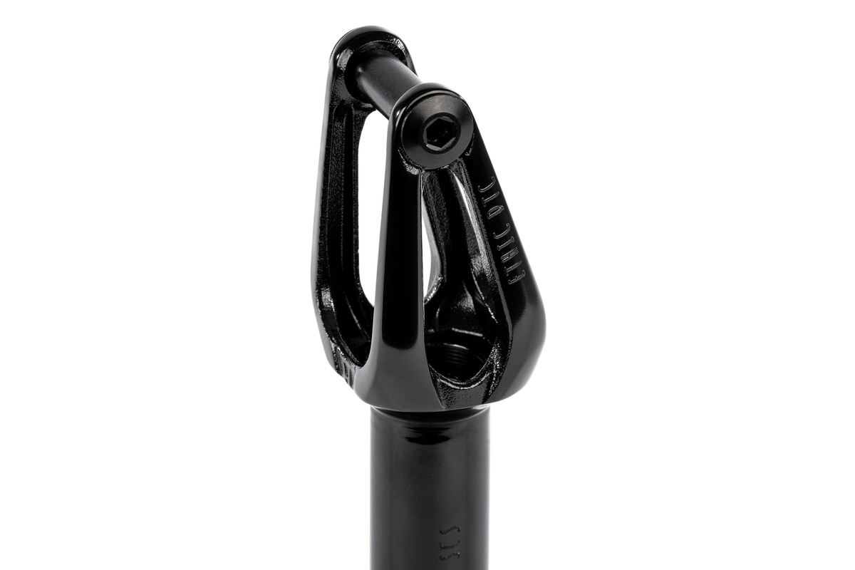 Fourche Ethic Heracles HIC 12 STD - Aluminium 7075-T6, Black Mirror, Trottinette Freestyle Haut De Gamme