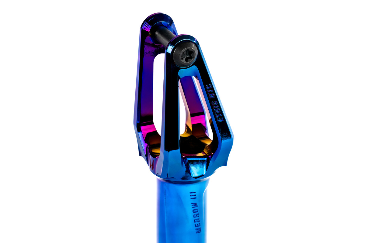 Fourche De Vélo De Route Chromoly 700c - 1 Pouce Sans Filetage - Bleu - 264 Mm - Occasion