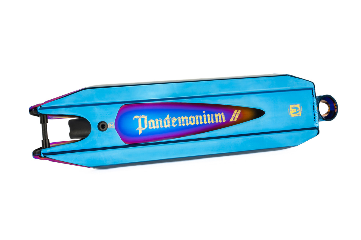 Deck Ethic DTC Pandemonium V2 Chrome Blue Size 540 mm