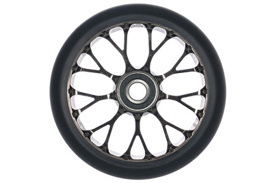 Wheel Black Pearl Venom V2 125 12 STD Simple Black Chrome