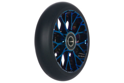 Roue Black Pearl Venom V2 125 12 STD Simple Bleu Chrome