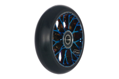 Roue Black Pearl Venom V2 115 12 STD Double Bleu Chrome