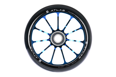 Roue Ethic DTC Atlas 115 12 STD Bleu Chrome