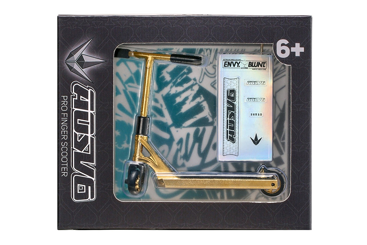 Blunt AOS V6 Finger Stunt-Scooter Mini Finger Whip PRO kugelgelagert Spielzeug Blunt AOS V6 Finger Stunt-Scooter Mini Finger Whip PRO kugelgelagert Spielzeug