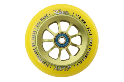 Roue River Rapid Sunrise Jaune x2