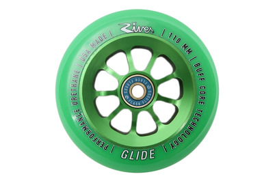 Wheel River Glide Emerald Green x2