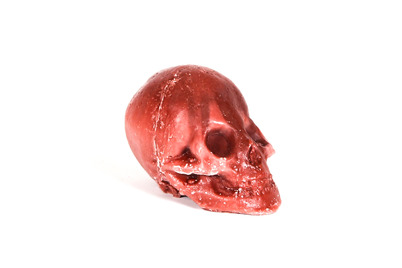 Wax Phose Skull Red