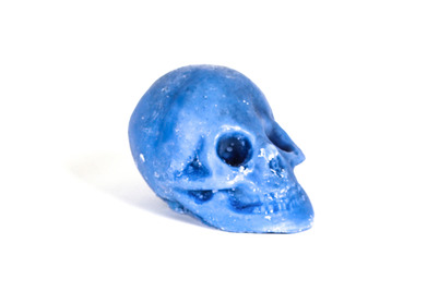 Wax Phose Skull Bleu