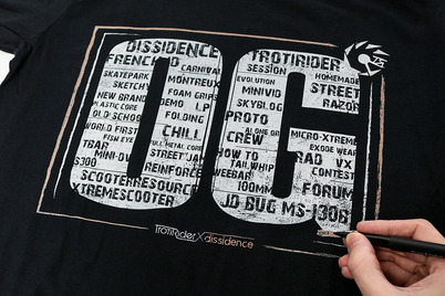 T-Shirt Dissidence X TrotiRider OG