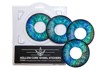 Wheel Stickers Blunt Blue Eye