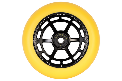 Wheel Urbanartt Civic 110 Yellow x2