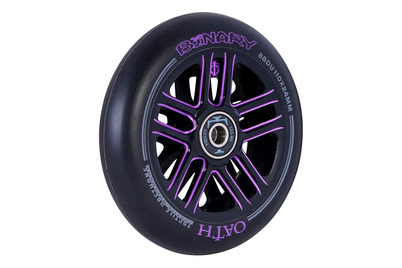 Roue Oath Binary 110 Noir Violet x2