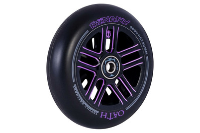 Wheel Oath Binary 115 Black Purple x2